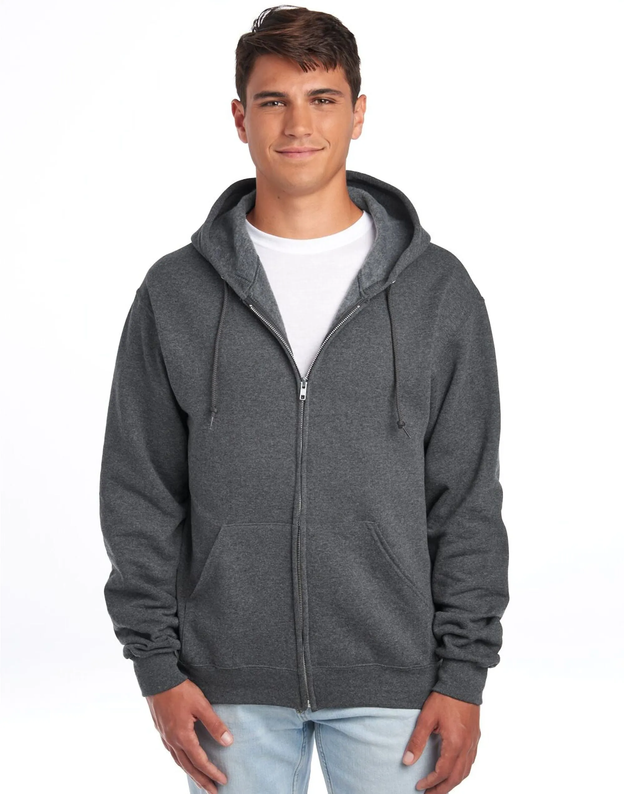 0S993M0 Jerzees NuBlend® Full-Zip Hooded Sweat