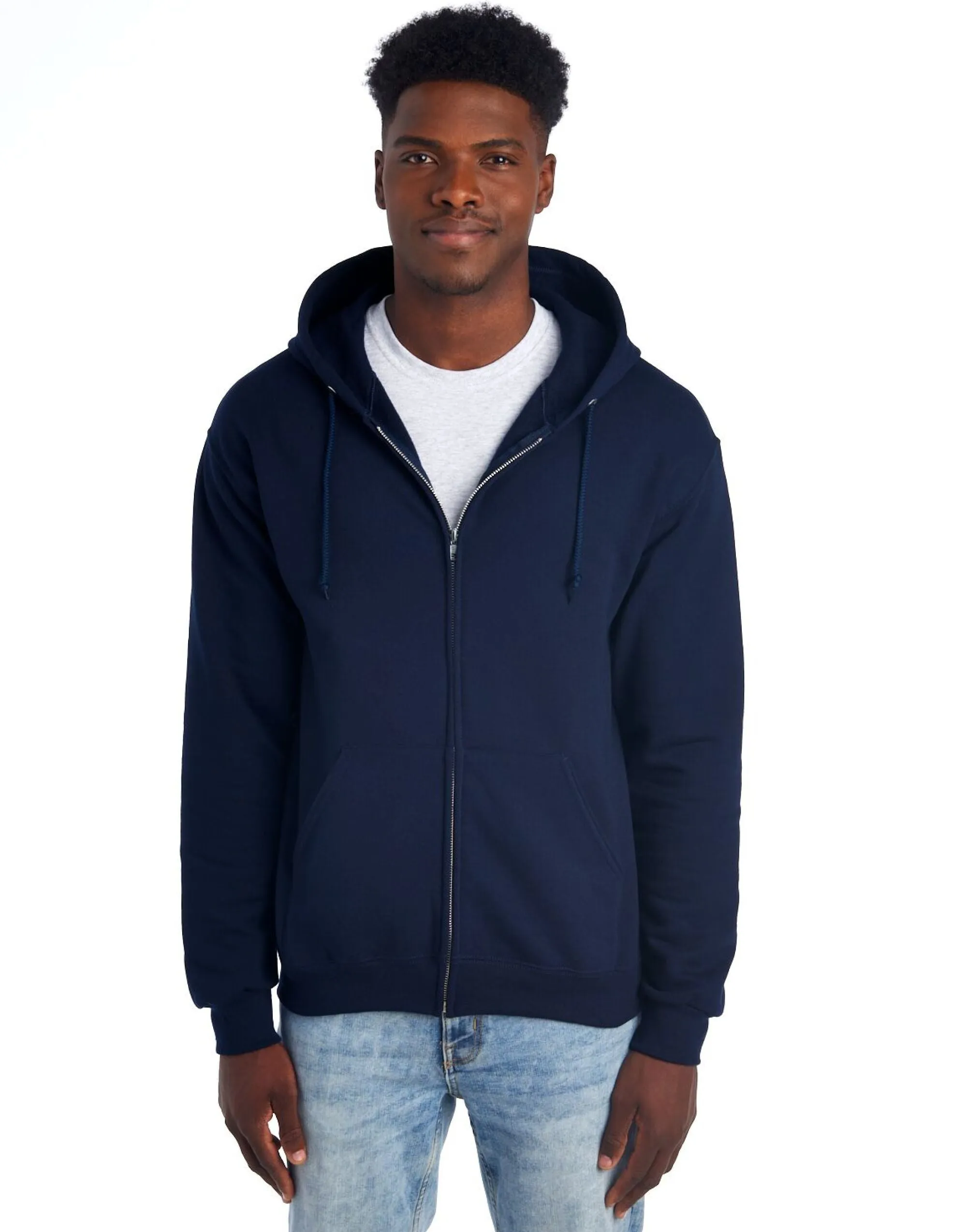 0S993M0 Jerzees NuBlend® Full-Zip Hooded Sweat