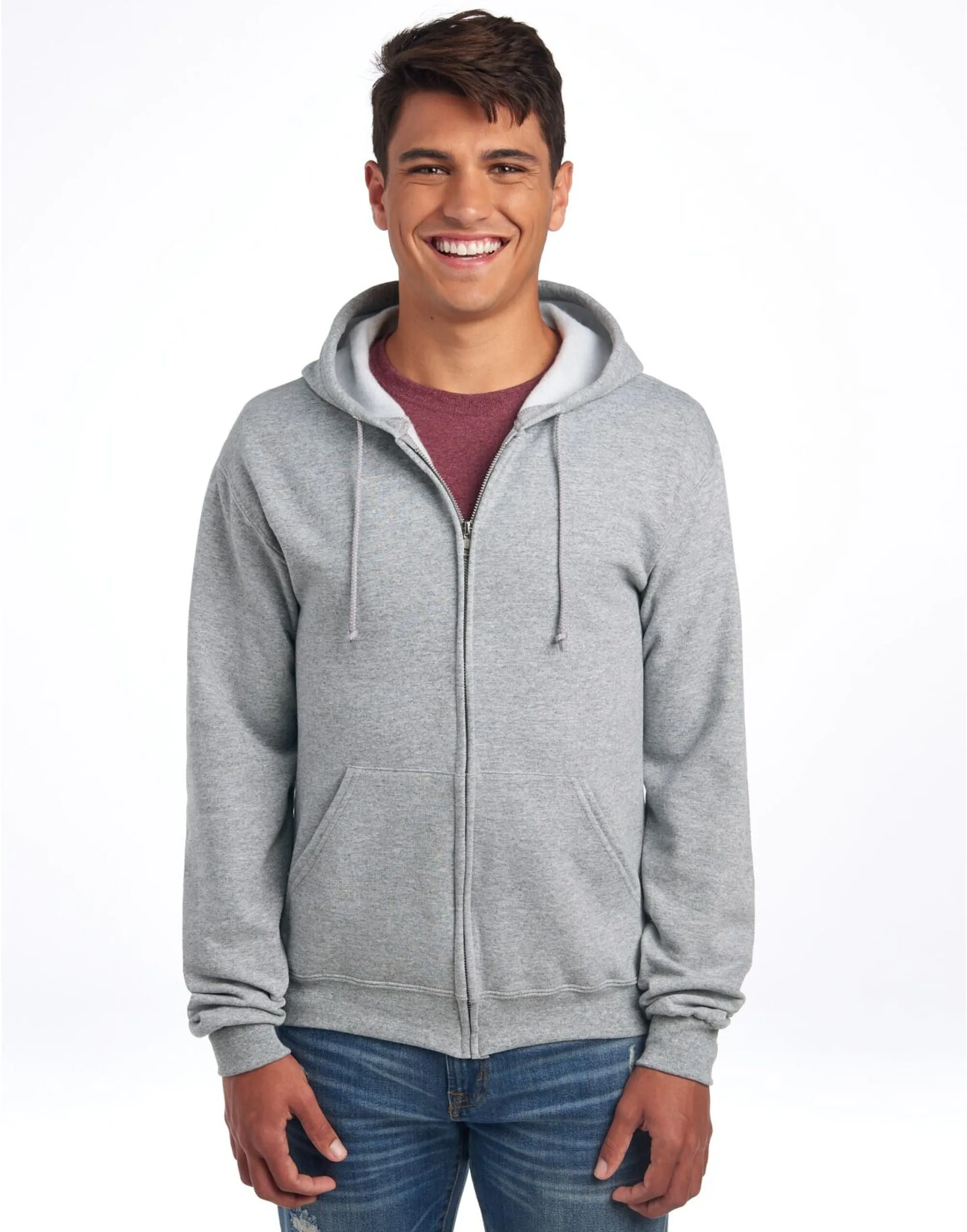 0S993M0 Jerzees NuBlend® Full-Zip Hooded Sweat