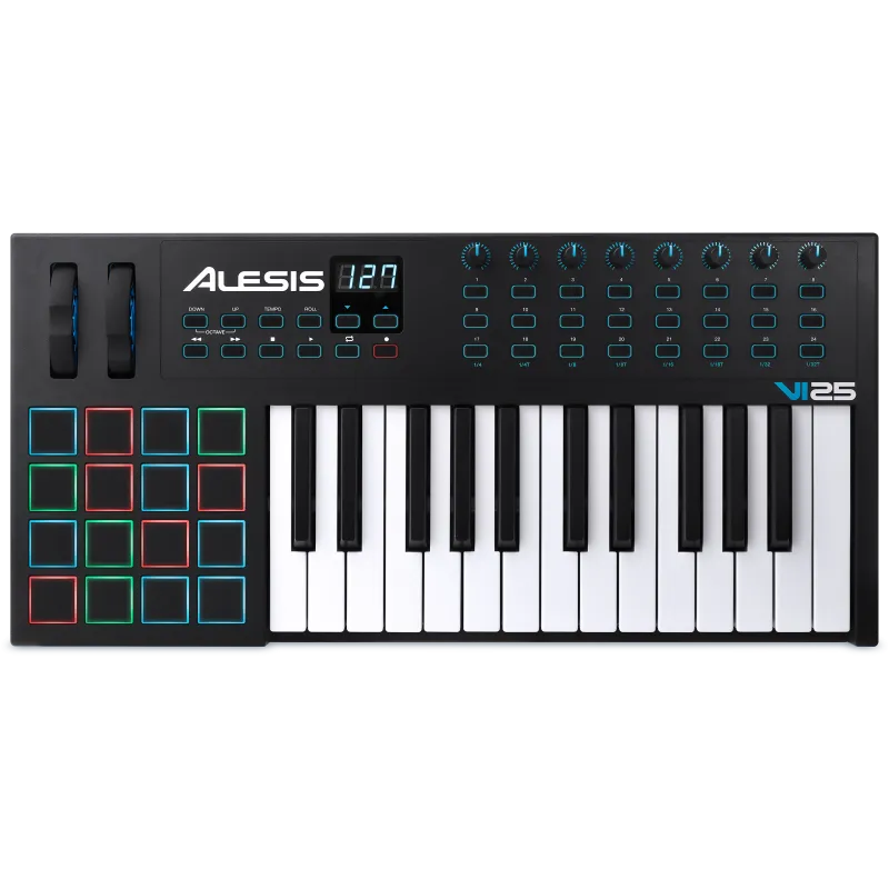 Alesis VI25 25-Key Keyboard USB Pad Controller