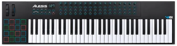 Alesis VI61 61-Key USB MIDI Keyboard Controller