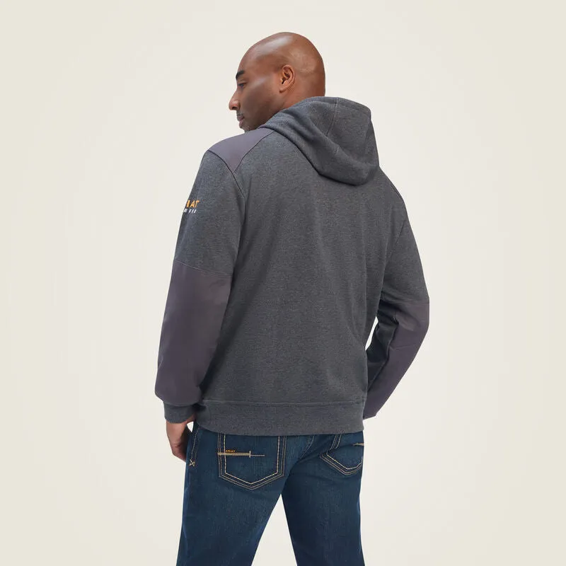 Ariat Rebar Workman Duracanvas Hoodie (Charcoal Heather)