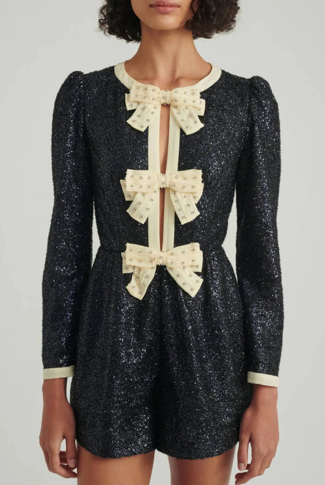 Camille Bows B Playsuit