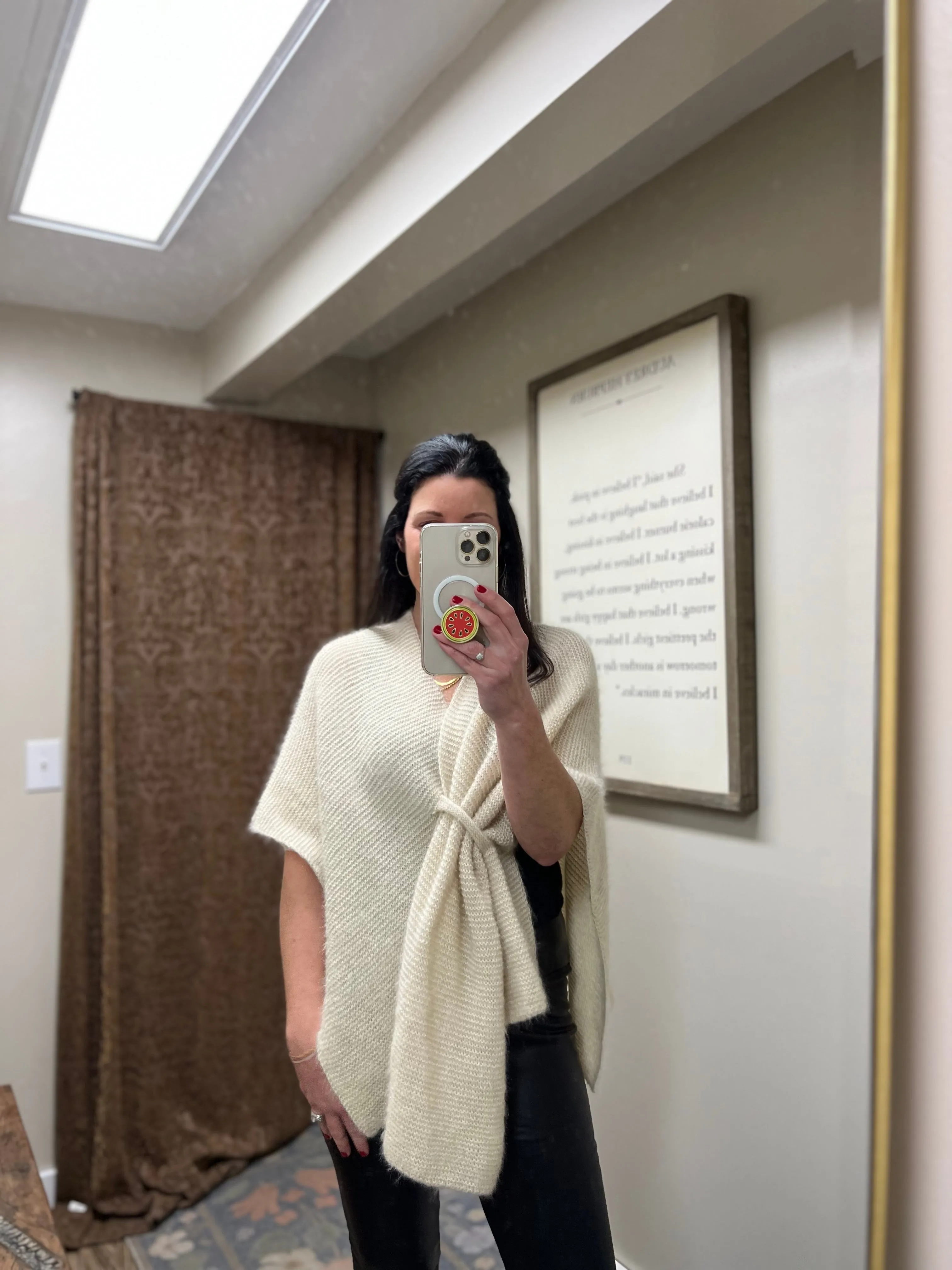 Caramel Wrap Sweater