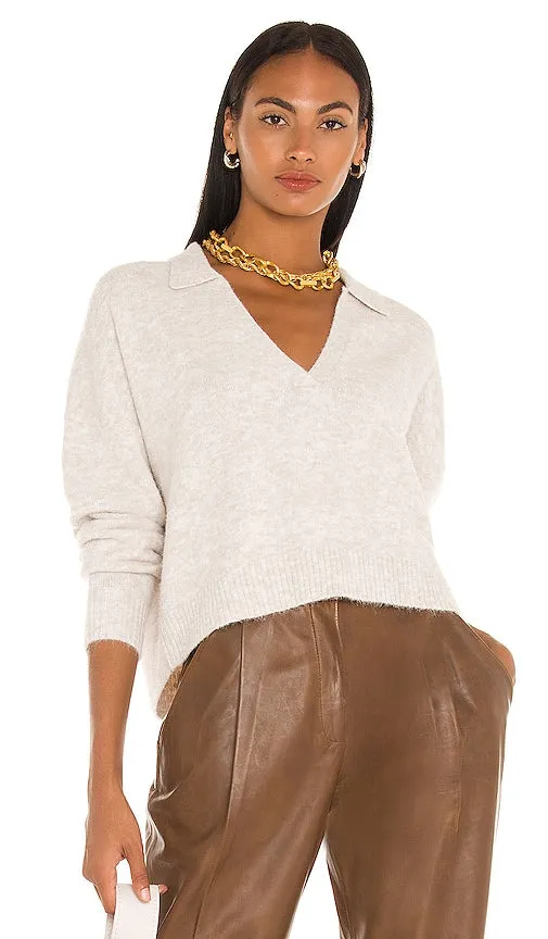 Central Park West Robbie Sweater in Neutral
