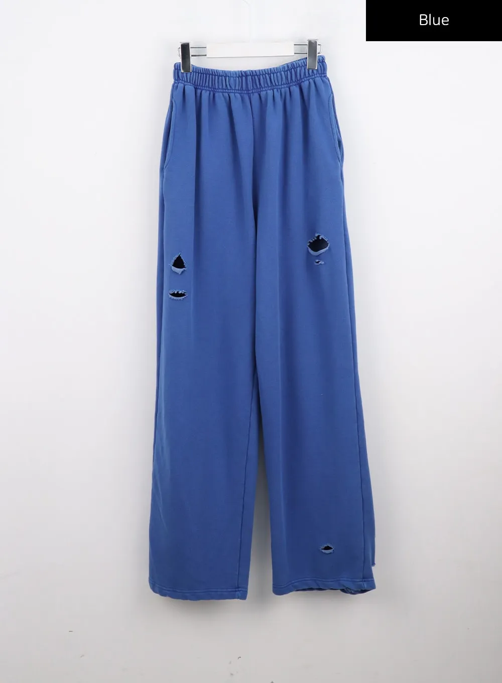 Cut-out Cotton Wide Pants CO327