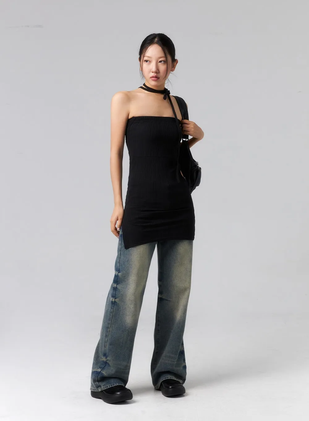 Cut Out Mini Dress CL319