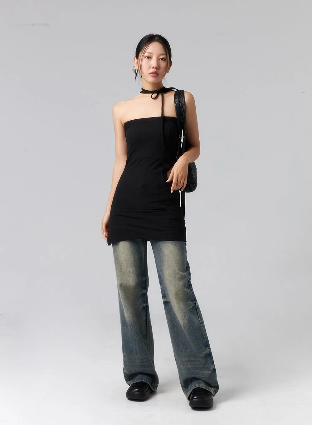 Cut Out Mini Dress CL319
