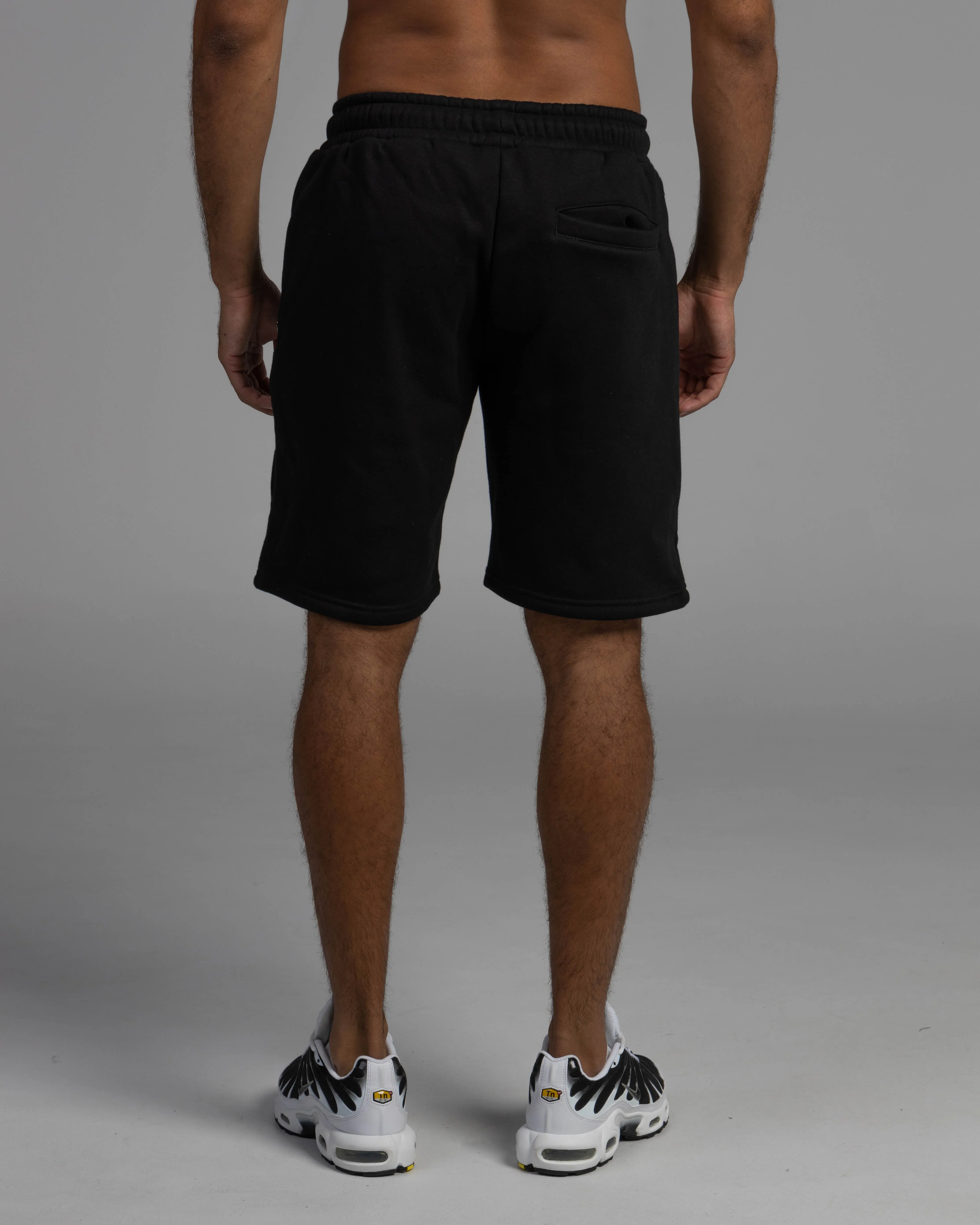 FLEECE SHORTS - BLUE