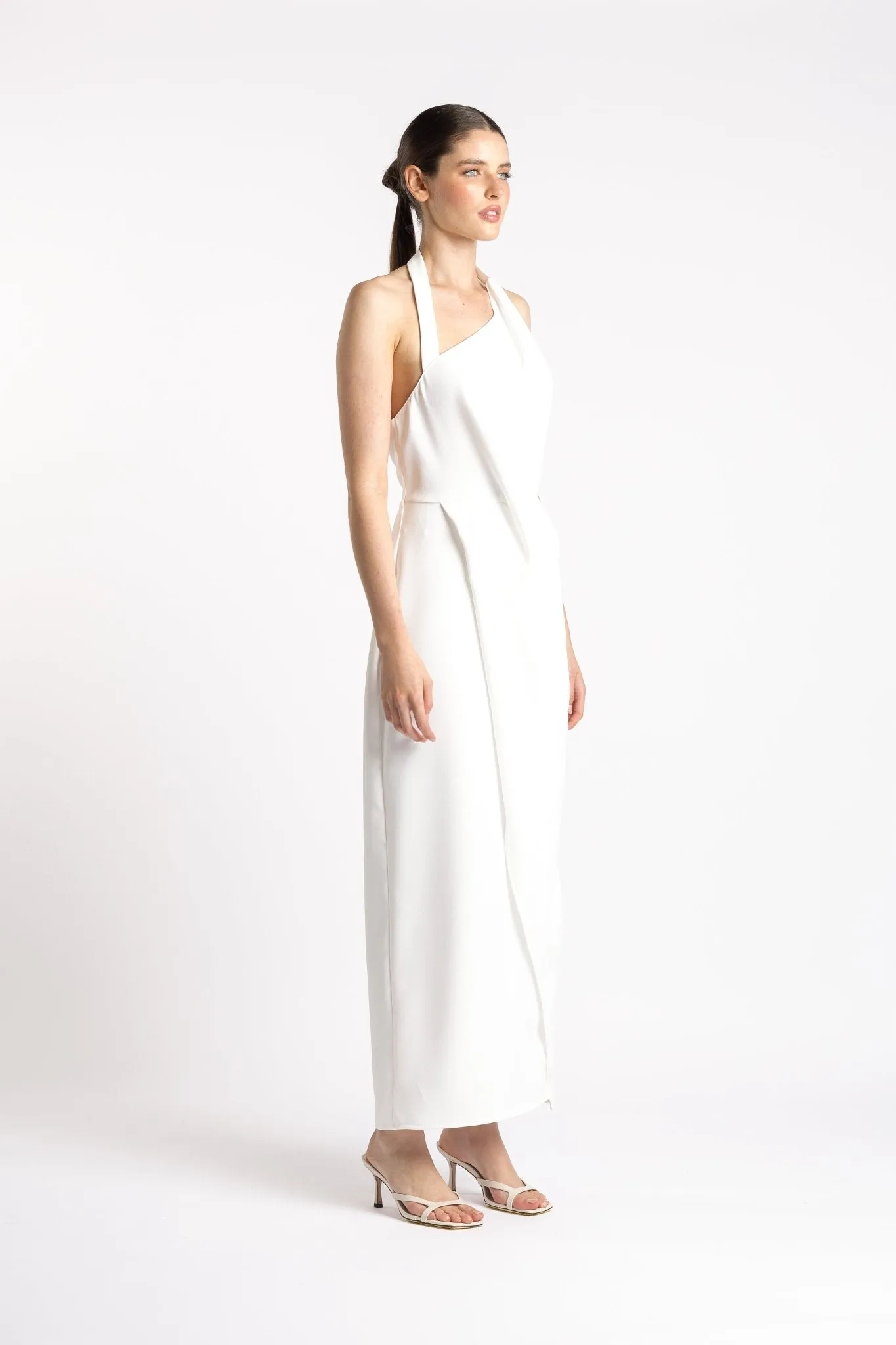 ISLE DRESS - IVORY CREPE