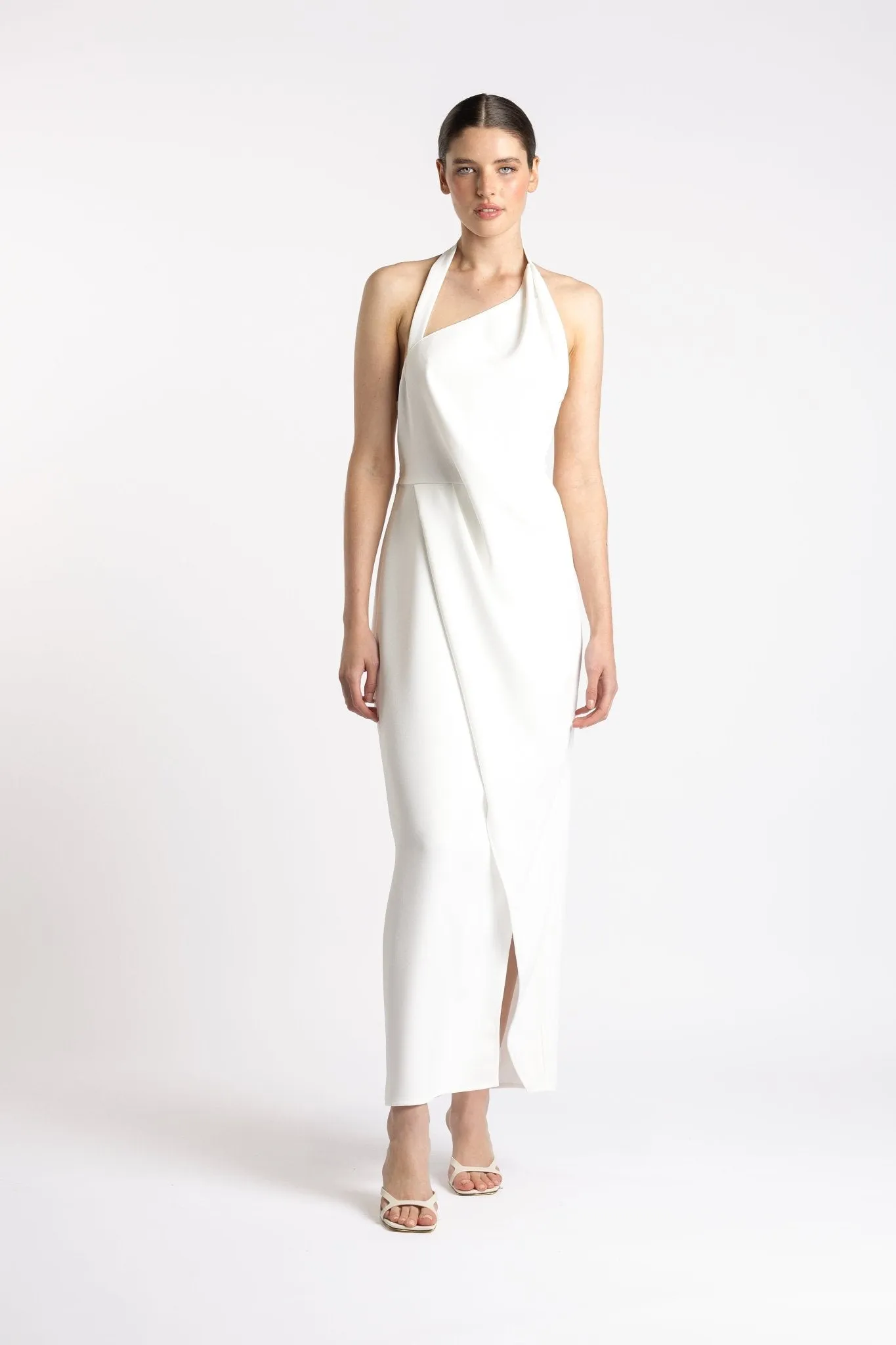 ISLE DRESS - IVORY CREPE