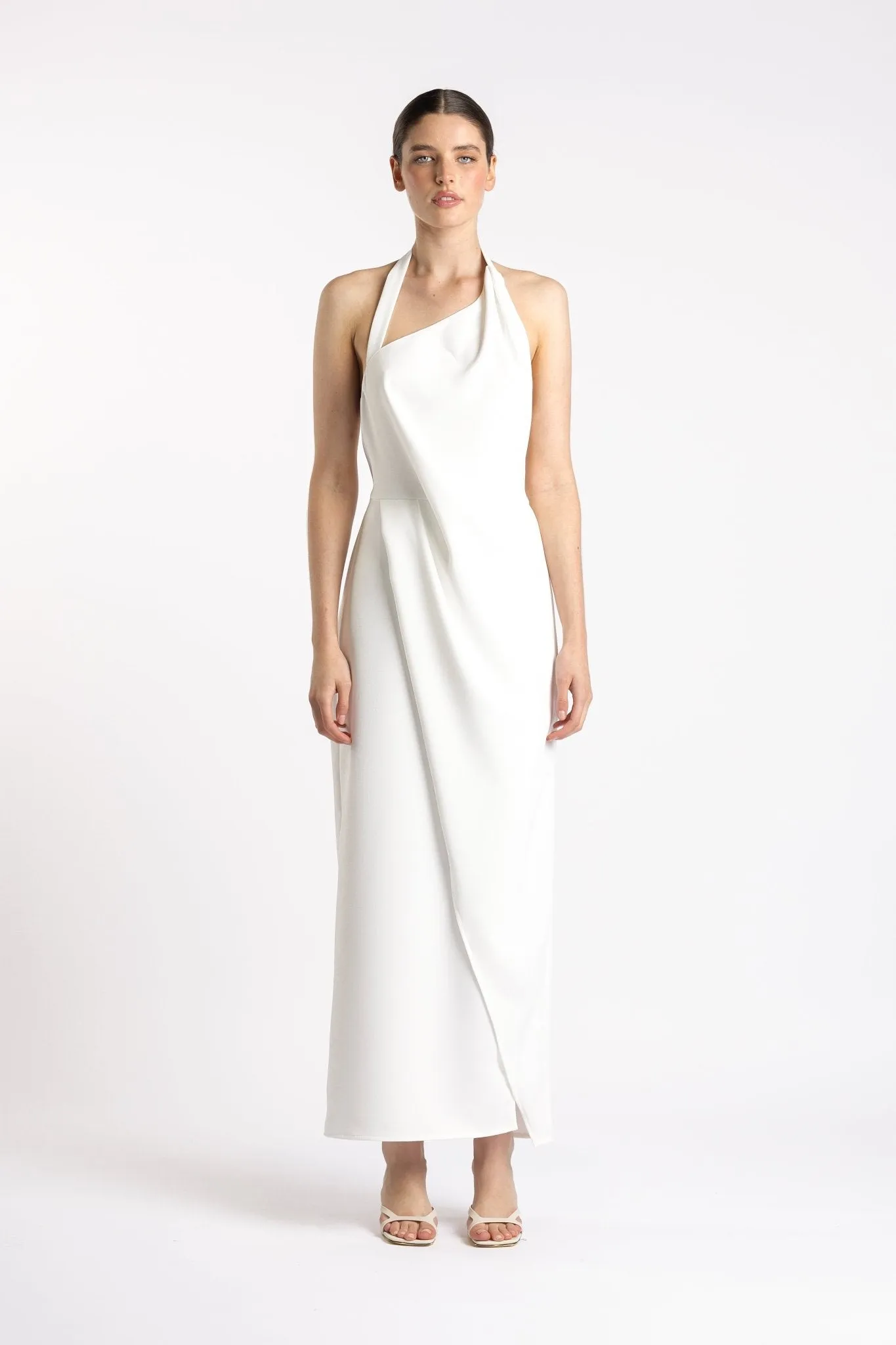 ISLE DRESS - IVORY CREPE