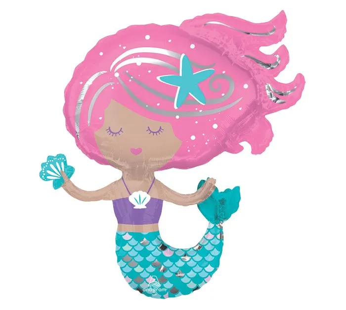 Mermaid Foil Balloon