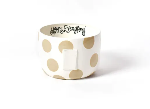 Neutral Dot Big Bowl
