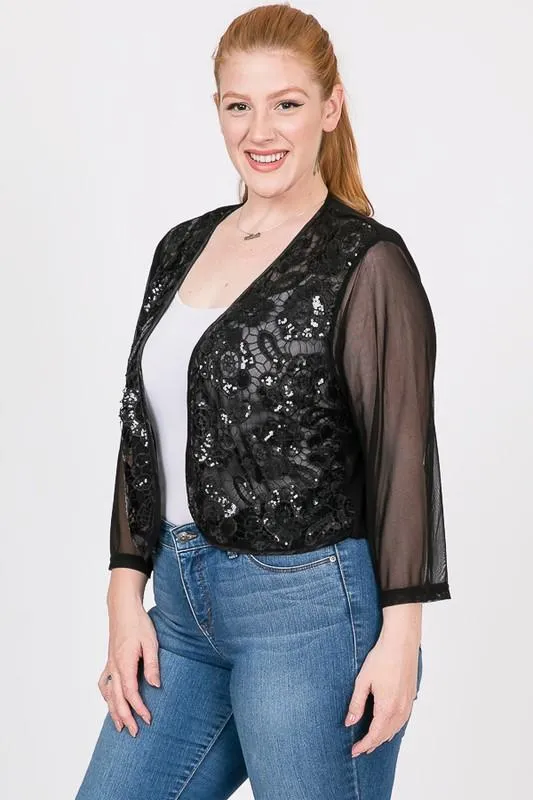 Pre-Order Party Hard Sequin Cardigan