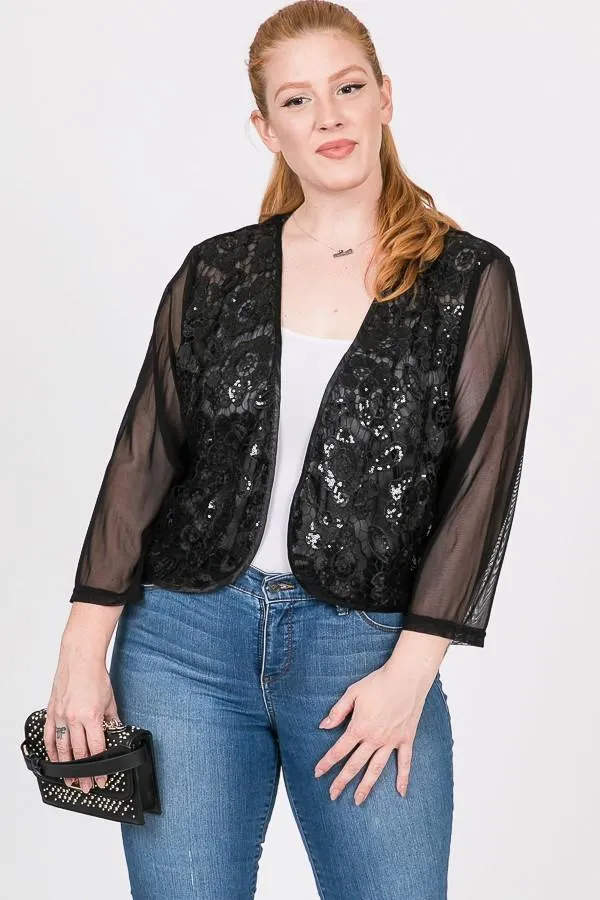 Pre-Order Party Hard Sequin Cardigan