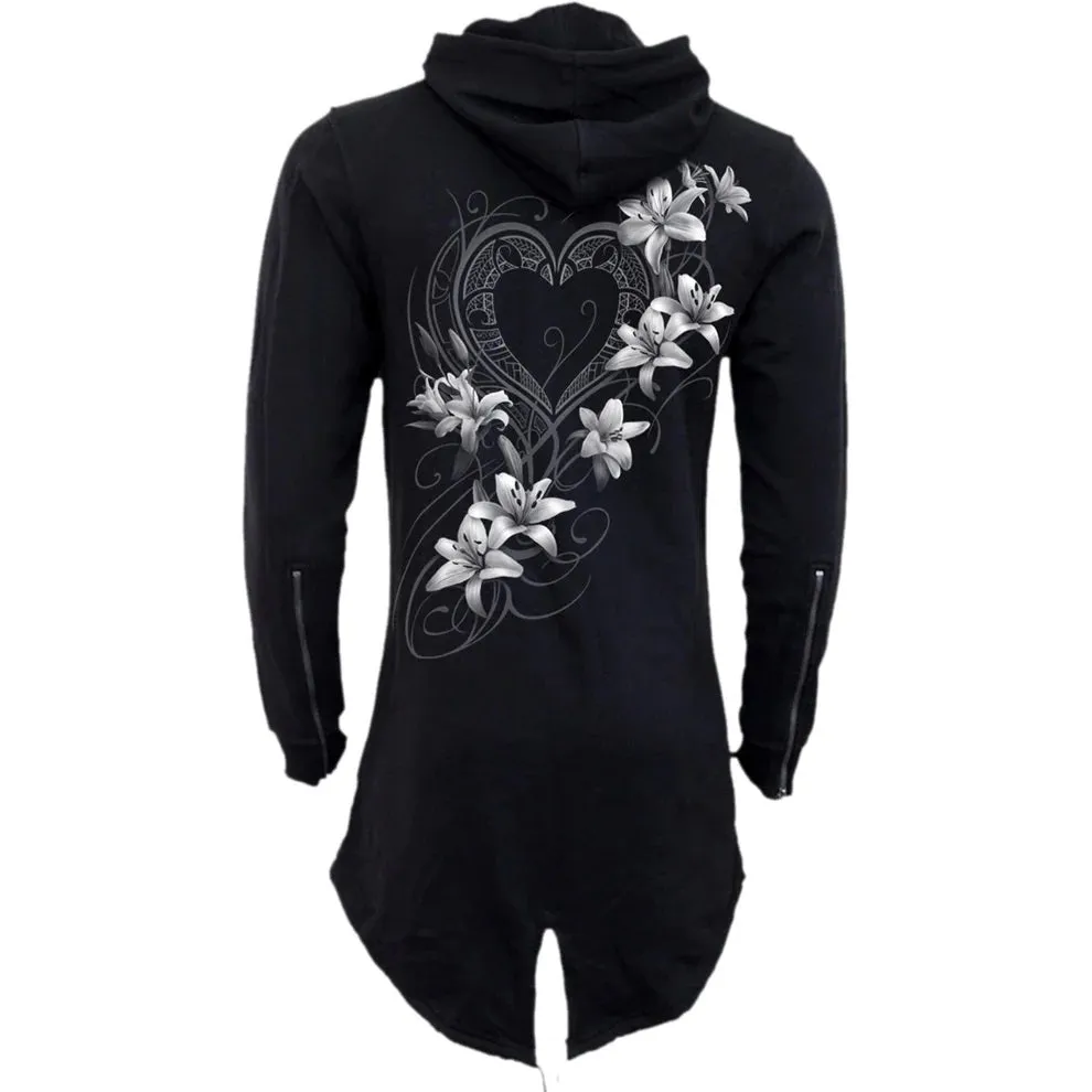 Pure Of Heart Fish Tail Full Zipped Hoodie