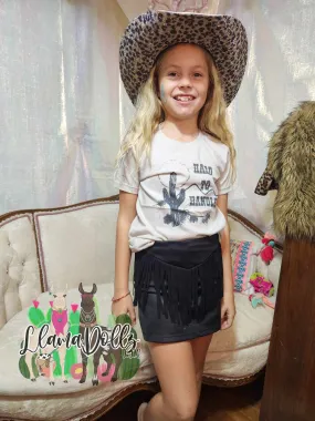 Round Up Kids Skort Black
