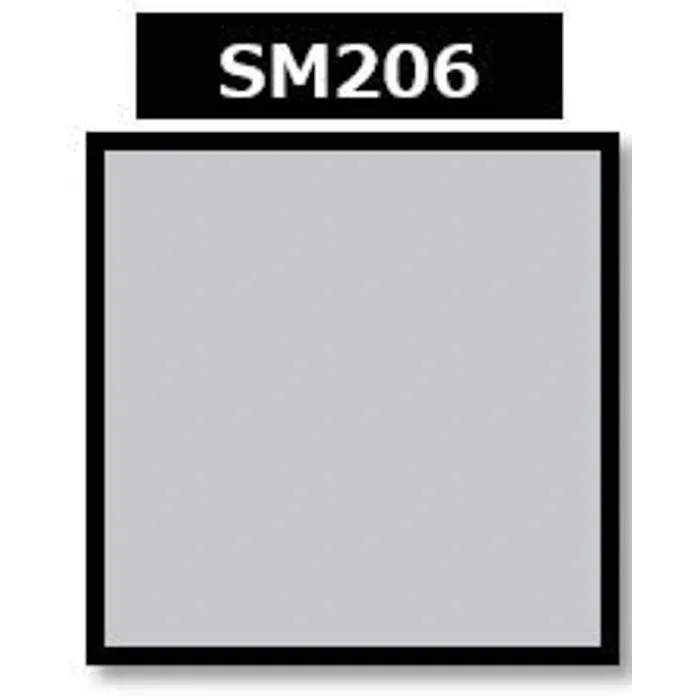 SM206 Mr. Color Super Metallic - Super Chrome Silver 2