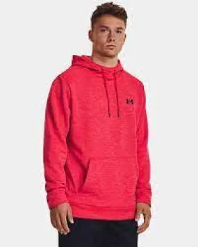 Under Armour Mens Fleece® Twist Hoody Red/Black